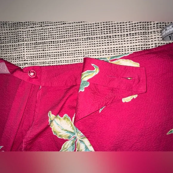 FAHERTY pacifica seersucker wrap skirt in orchid blossom XS - Picture 8 of 11